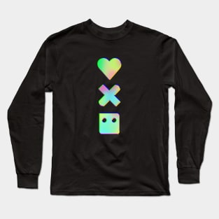 Love Death Robots Inspired Vertical [hologram style] Long Sleeve T-Shirt